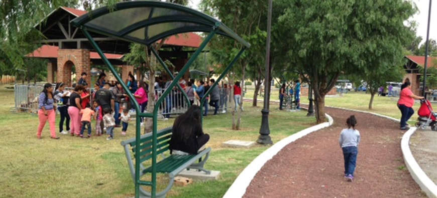 Renovación del Mobiliario Urbano en Azcatl Paqui