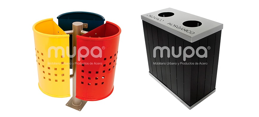 Botes Metálicos para Basura MUPA®