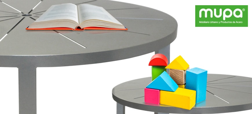 MUPA ® crea mobiliario urbano para los pequeños de la casa