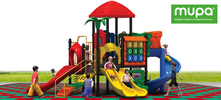 Importancia del Piso Amortiguante en juegos para niños