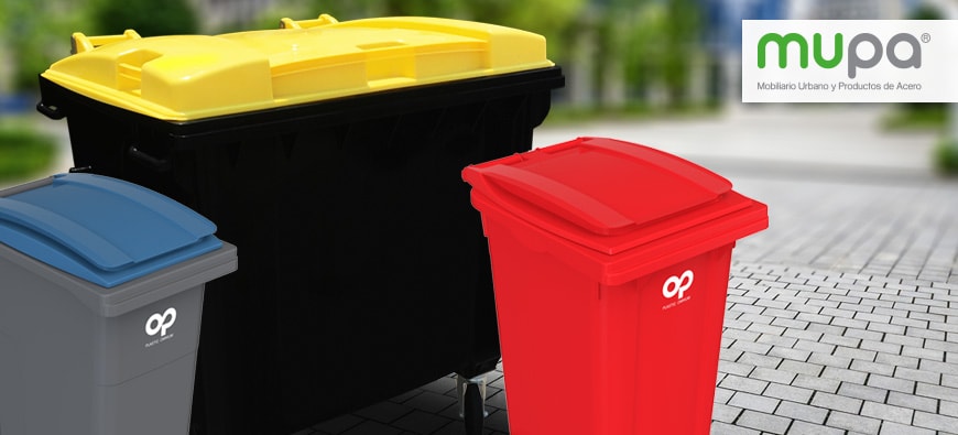 MUPA® estrena Contenedores Plásticos para Basura