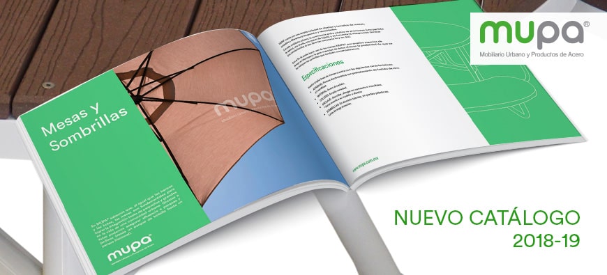 Llega el nuevo Catálogo MUPA® 2018 – 2019