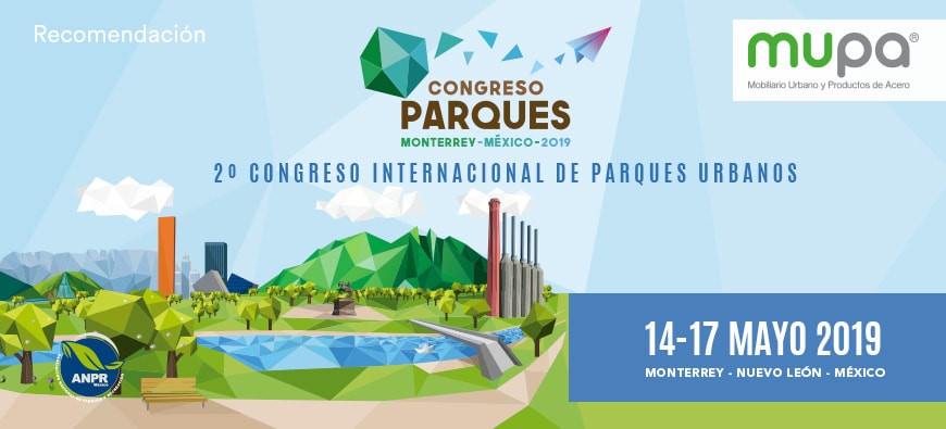 MUPA ® presente en el segundo Congreso Internacional de Parques Urbanos