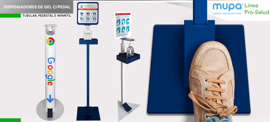 ¡Llegan nuevos Dispensadores de Gel a MUPA®!