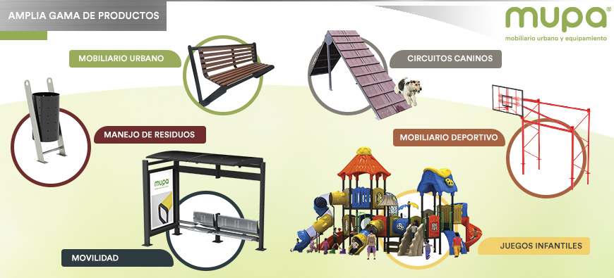 El Mejor Mobiliario Urbano y Equipamiento para tu Proyecto