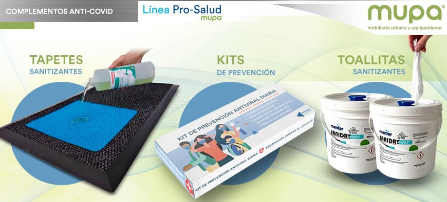 Complementos AntiCovid para un regreso seguro actividades, ProSalud MUPA®