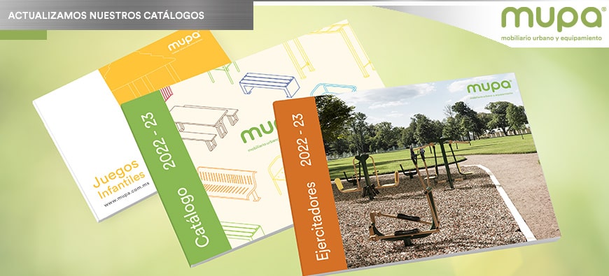 ¡Solicita nuestros catálogos MUPA® 2022/23 actualizados!