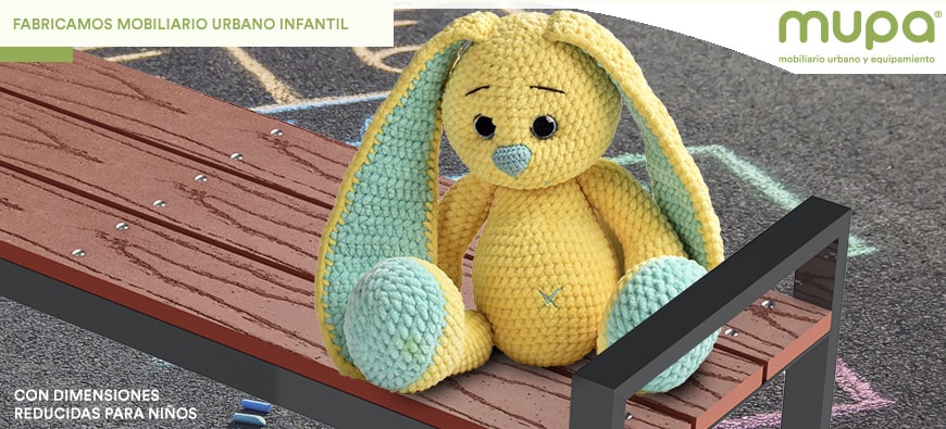 MUPA® cuenta con Fabricación de Mobiliario Urbano Infantil para crear espacios lúdicos de calidad
