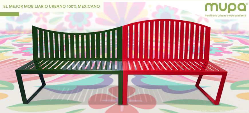 Obtén el mejor Mobiliario Urbano en MUPA®, fabricante orgullosamente 100% mexicano