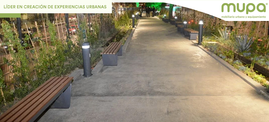 Mobiliario Urbano, más que un simple equipamiento, una experiencia con MUPA® Mobiliario Urbano y Equipamiento