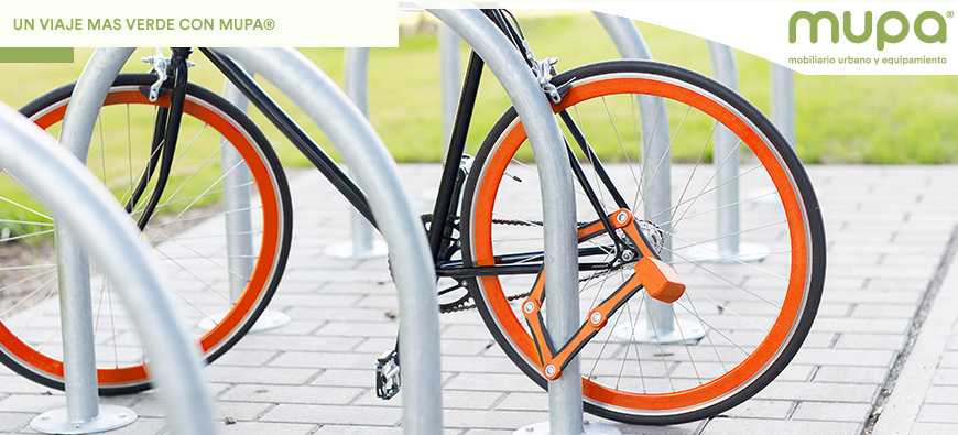 Un Viaje Más Verde, Aparcabicicletas MUPA® en Apoyo al Día Mundial de ir en Bicicleta al Trabajo
