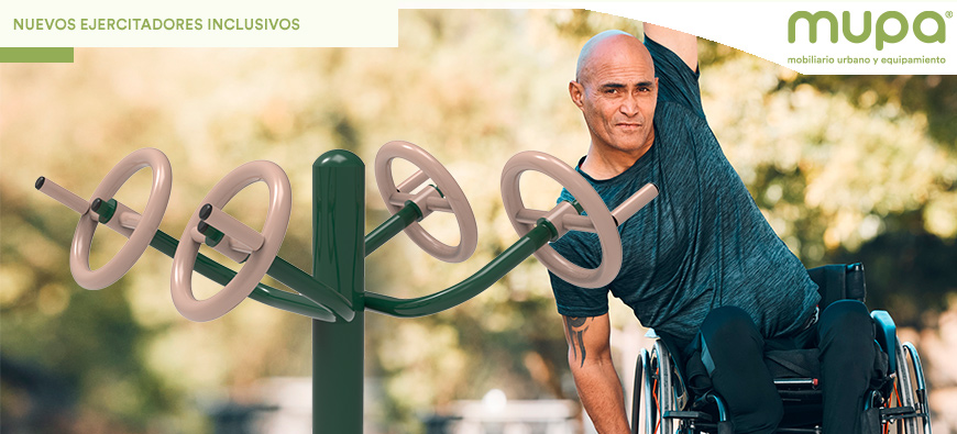 Conoce la Nueva Línea de Ejercitadores al Aire Libre Inclusivos de MUPA®