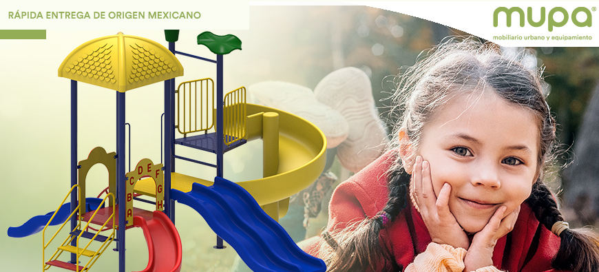 Juegos Infantiles MUPA®, la Elección Inteligente para tus Proyectos Urbanos por su Rapidez y Origen Mexicano