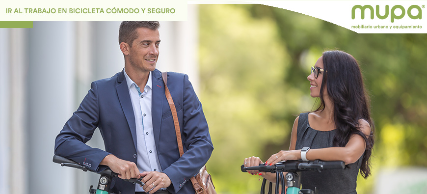 ¿Cómo hacer que ir en bicicleta al trabajo sea más cómodo y seguro?