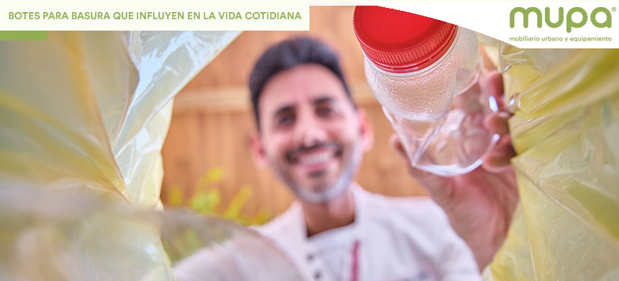 Botes para basura que Influyen en el comportamiento ciudadano