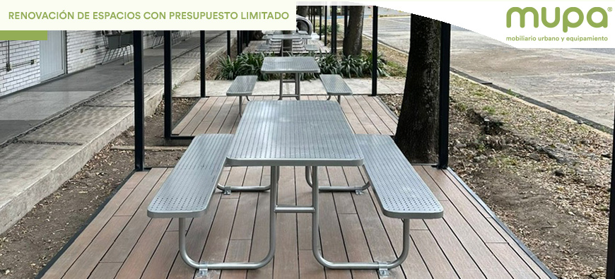 ¿Cómo renovar espacios públicos con presupuestos limitados?