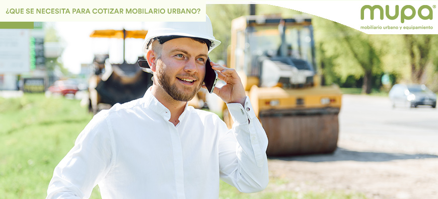 ¿Qué se necesita para solicitar una cotización de mobiliario urbano?
